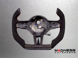 Alfa Romeo Giulia Custom Steering Wheel - Carbon Fiber - F1 Style - QV Models Alfa Romeo Giulia Custom Steering Wheel - Carbon Fiber - F1 Style - QV Models